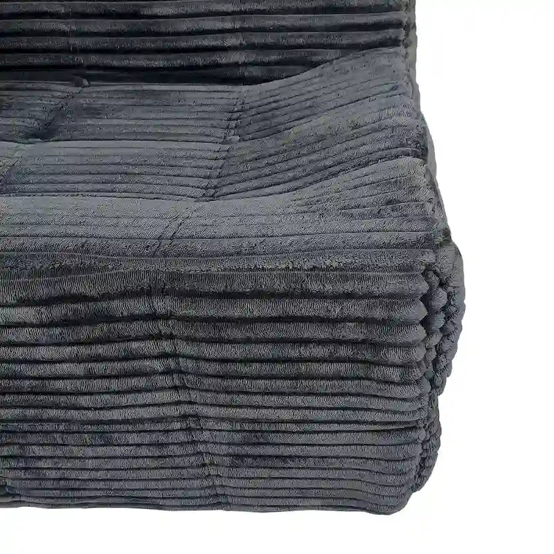 75 pěnová trojsedačková pohovka bez montáže, s prostorově úsporným designem a snadným sestavením
