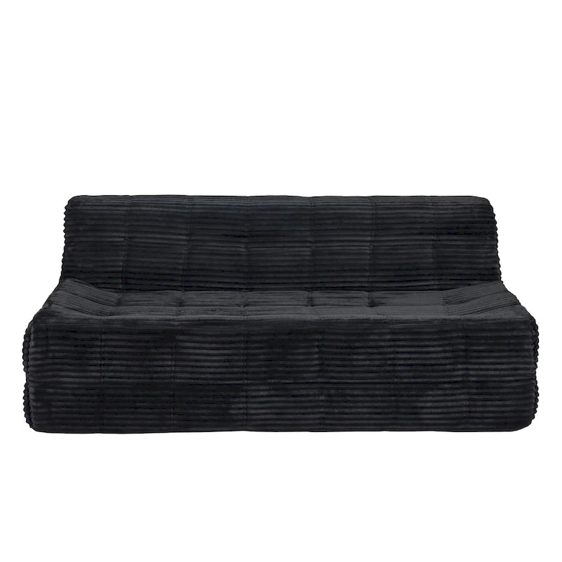 75 pěnová trojsedačková pohovka bez montáže, s prostorově úsporným designem a snadným sestavením