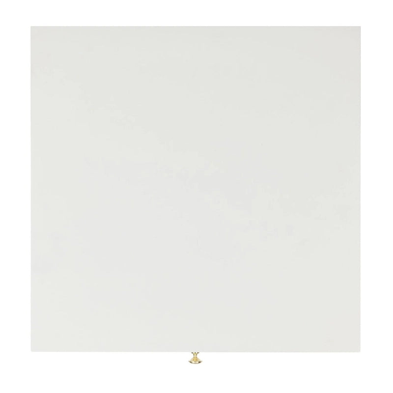 Odkládací stolek Mid-Century Gold Cap – 61 cm (š) x 61 cm (h) x 56 cm (v)