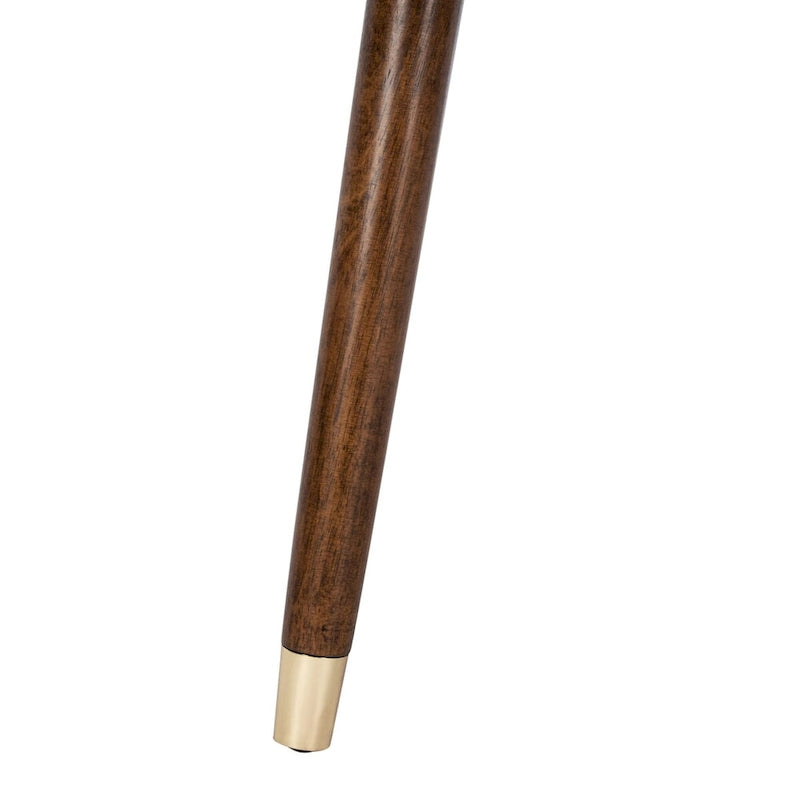 Odkládací stolek Mid-Century Gold Cap – 61 cm (š) x 61 cm (h) x 56 cm (v)