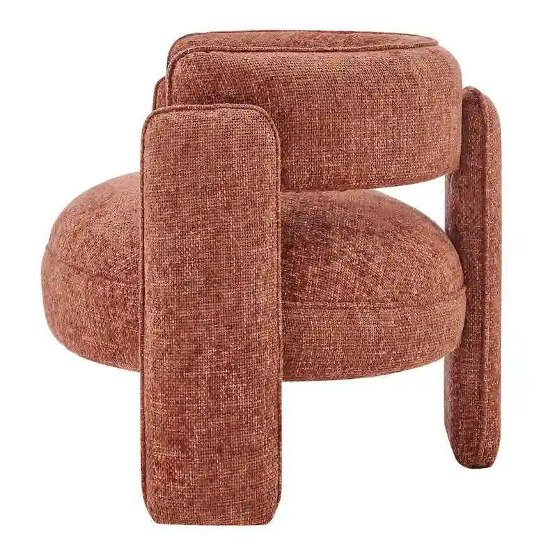 Látkové křeslo s područkami