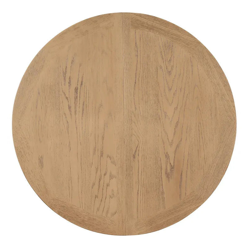 54" Farmhouse Oval Extendable Dining Table